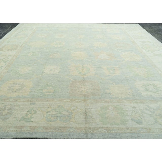 Turkish Oushak Rug 12'5" x 15'4" #23039 Explore a curated collection of hallway runners, wool rugs, and handmade...