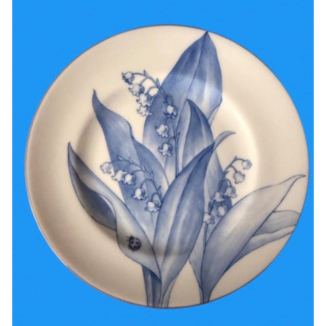 Tiffany & Co. Botanical Plates Collection Circa 1990s - Set of 12 For Sale - Image 9 of 11