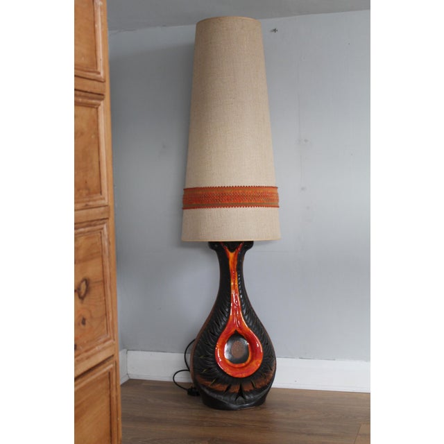 West German Floor Lamp attributed to Walter Gerhards, 1970s For Sale - Image 15 of 17