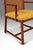 Rare Mid-Century Modern Cane-Backed Armchair in Walnut & Bouclé Attributed to Michael Taylor for Baker Furniture (New World Collection), Usa, C. 1960s For Sale - Image 13 of 18