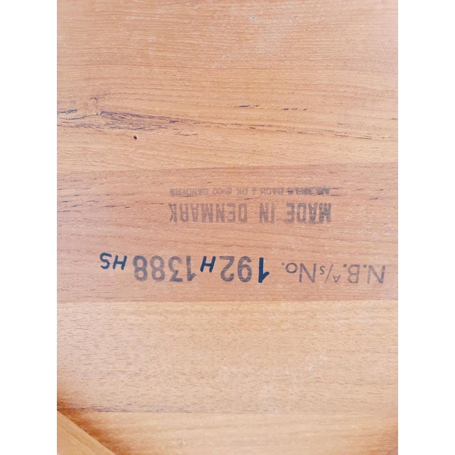 Brown Danish Teak Coffee Table by Niels Bach for Randers Möbel, 1960s For Sale - Image 8 of 11