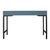 Wood Maple Writing Desk - Regatta Blue For Sale - Image 7 of 8