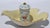 Lenox 1980s Lenox Dove Collection Open Candy Dish Fine Bone Ceramic Porcelain Gold Trim For Sale - Image 4 of 13