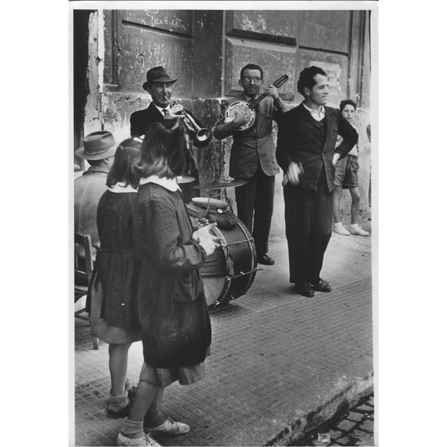 Modern Erich Andres, Naples Street Music, Photograph For Sale - Image 3 of 3