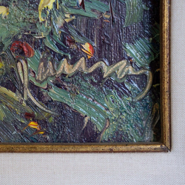 Jordi Pausas Mestres, Rugged Hillside Under a Dynamic Sky, Oil Painting For Sale - Image 3 of 8