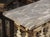 Metal Antique Belgian Painted Iron Balcony Console Table With Marble Top, Circa 1900 For Sale - Image 7 of 17