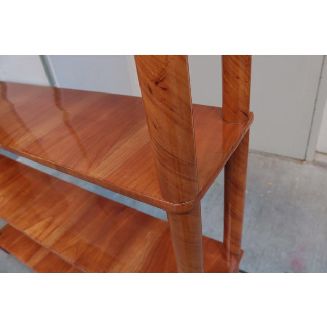Free Standing Biedermeier Book Shelf For Sale - Image 4 of 8