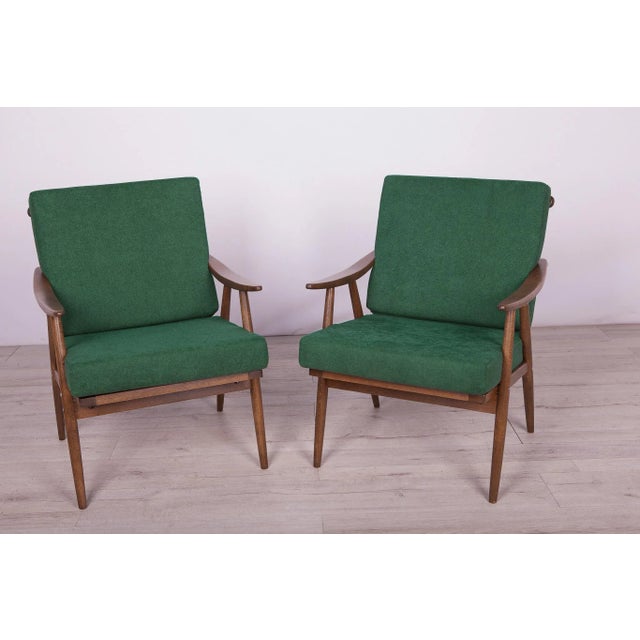 Mid-Century Modern Set of Armchairs from Ton, 1960s For Sale - Image 3 of 16