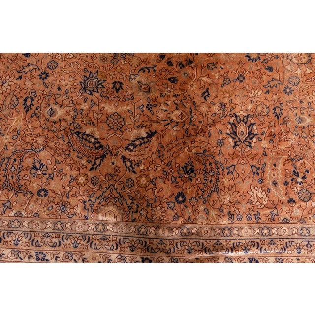 Brown Antique Turkish Sivas Rug For Sale - Image 8 of 8