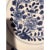 18th C Chinese Export Blue White Porcelain Plate 9" Floral Medallion Qing Stand For Sale In San Francisco - Image 6 of 6