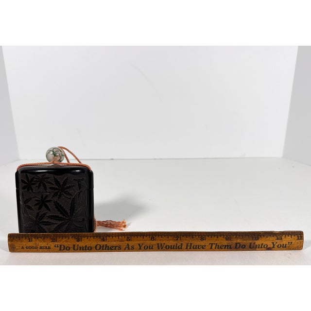 Antique Japanese Lacquer Inro For Sale - Image 11 of 12