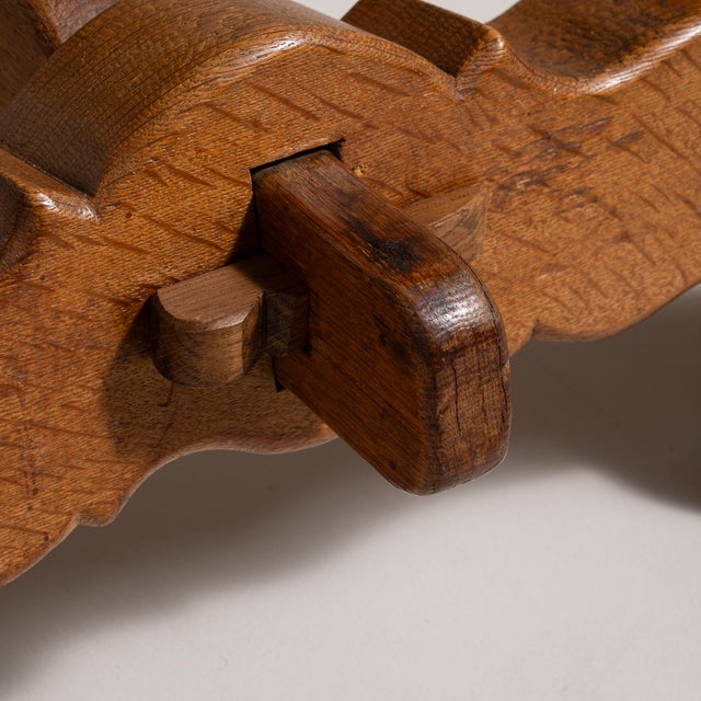 Spanish Oak Refectory Table For Sale - Image 4 of 11