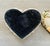 Textile Vintage Seashell Heart Shaped Jewelry Trinket Box For Sale - Image 7 of 8