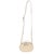 Beige Cream Calfskin CD Signature Oval Crossbody Camera Bag For Sale - Image 8 of 9