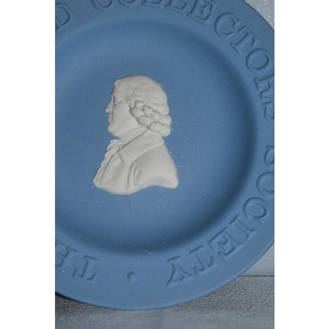 English Vintage Jasperware the Wedgwood Collectors Society Miniature Plate For Sale - Image 3 of 10