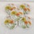 Vintage Watercolor Chrysanthemum Plates - Set of 5 For Sale In New York - Image 6 of 6