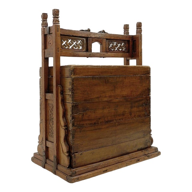 Asian Chinese Dowry Trunk, 1900s For Sale