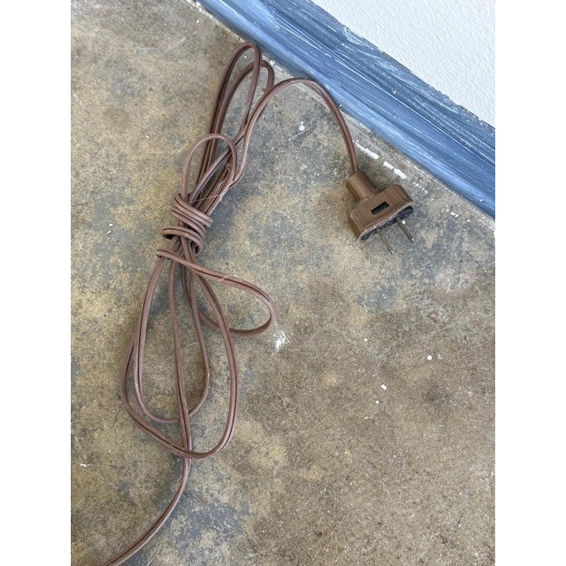 Brown 1900s Distressed French Wrought Iron Lanterns, Rococo Style For Sale - Image 8 of 15