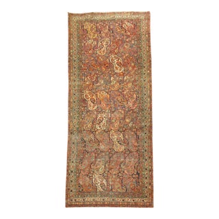 Early 20th Century Zabihi Collection Persian Corridor Carpet - 6'5" x 15'10" For Sale