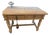 French Provincial Farmhouse Style Desk in Natural For Sale