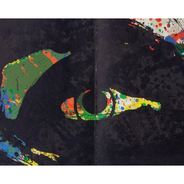 1970s 1973 Lithograph From “Derriere Le Miroir,” No. 203 by Joan Miró For Sale - Image 5 of 8