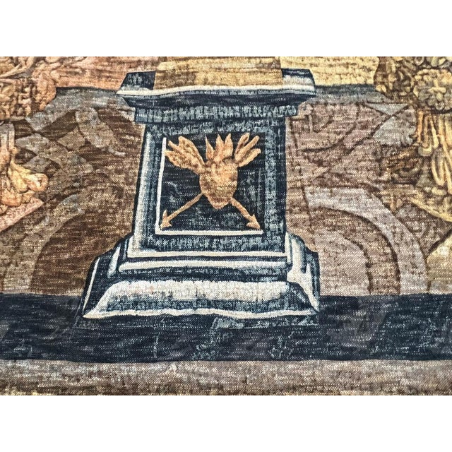 Vintage Colonnades Tapestry, 1980 For Sale - Image 3 of 18