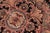Shabby Chic 1990's Pak-Persian Black/Tan Wool Rug - 4'6'' X 7'2'' For Sale In New York - Image 6 of 9
