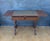Spanish Regency Revival Drop-Leaf Writing Table with Leather Top, 1940s For Sale - Image 9 of 15