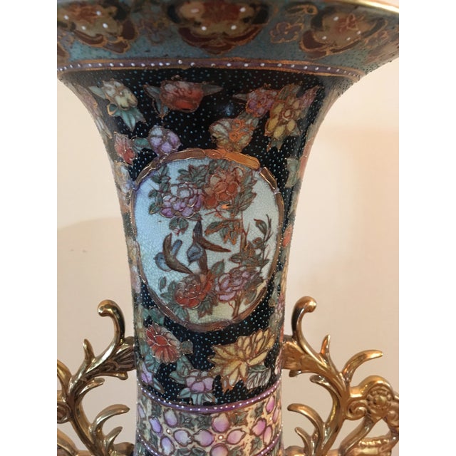 Chinese Ceramic Porcelain Floor Vase For Sale In Washington DC - Image 6 of 11