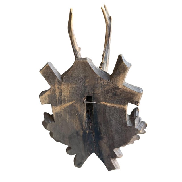 1910s 1910s Roe Deer Trophy 118 Black Forest Antlers For Sale - Image 5 of 5