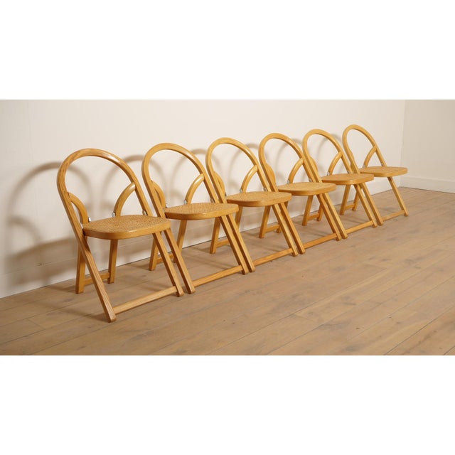 Arca Chairs by Gigi Sabadin for Crassevig, 1960s, Set of 6 For Sale - Image 11 of 18