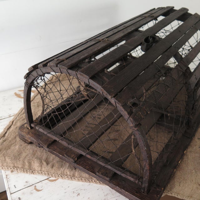 Vintage Lobster Trap Chairish