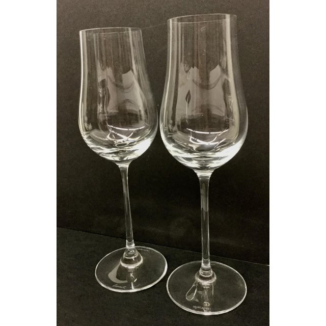 Crystal Tulip Wine Glasses A Pair Chairish