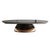 "Modena" Coffee Table With Bronze and Stainless Steel For Sale - Image 4 of 8