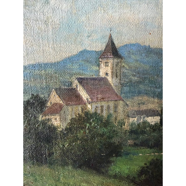 Antique Original Oil Painting, Austrian, Rudolf Klingsbogl, Impressionism For Sale - Image 11 of 15