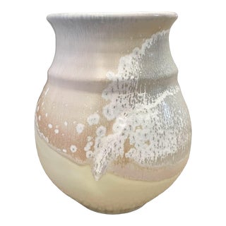 Studio Pottery, MCM Vase Marianne Cordyack Va Pottery Signed. For Sale