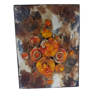 Ceramic Wall Tile from Ruscha, 1970s For Sale