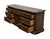 Brown Stanley Furniture Solid Walnut Italian Provincial 74" Triple Door Dresser For Sale - Image 8 of 15