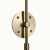 Metal Luna Bella Wall Sconce - Weathered Brass, Matte Black, Plug-In For Sale - Image 7 of 11