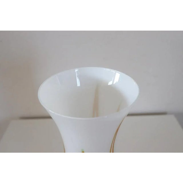 Italian Murano Artistic Glass Vase, 1960s For Sale - Image 3 of 11