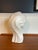 White Post Modern Art Deco Bust Harris Potteries For Sale - Image 8 of 8