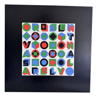 Victor Vasarely, Composition for Rosenthal, 1976, Original Screenprint For Sale