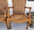 Wood Louis XV Caned Armchairs by Century Chair Co For Sale - Image 7 of 12