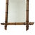 French Faux Bamboo Mirror in Wood, 1920s For Sale - Image 4 of 14