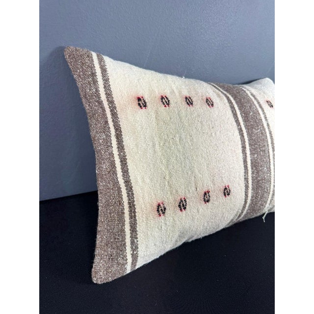 Turkish Hemp Pillow Cushion Natural Beige Brown Pillow Cushion Cover 16 "x 24" #30005 Enhance your home decor with our...