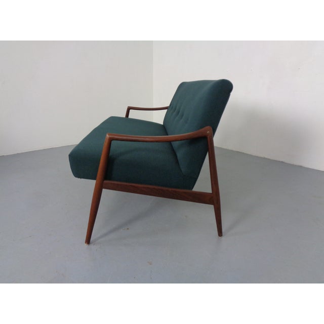 1960s Teak Sofa by Hartmut Lohmeyer for Wilkhahn, Germany, 1960s For Sale - Image 5 of 11
