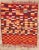 Vintage Checkered Boujad Moroccan Rug - 04'09 X 05'03 For Sale - Image 9 of 10