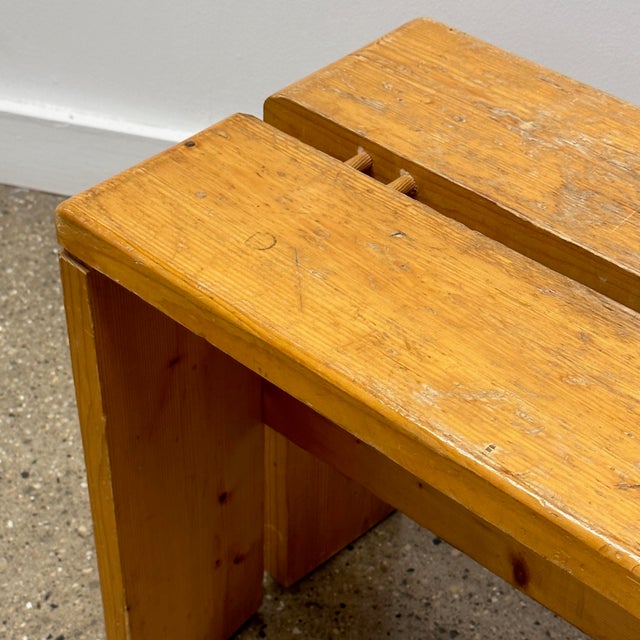 1960s 1960s Canteen Stool by Charlotte Perriand From Les Arcs For Sale - Image 5 of 5