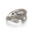 Contemporary Mid 20th Century Carrera y Carrera Diamond 18k White Gold Double Dolphin Ring Size 5 For Sale - Image 3 of 9