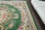 1970s Vintage Persian Handmade Wool Cotton Green Area Rug For Sale - Image 4 of 11